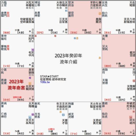 流年夫妻宮2023|2023流年「命宮紫微貪狼．遷移空宮」